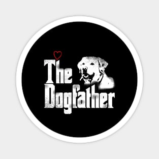 The Dogfather Labrador Dad Magnet